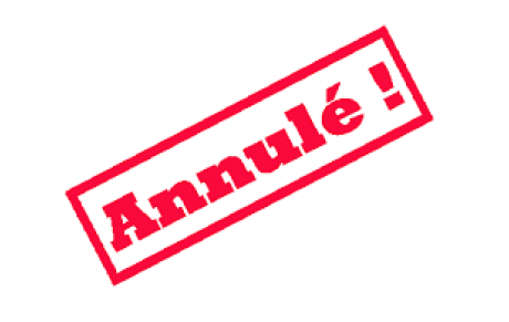 Annulation sortie marche nordique